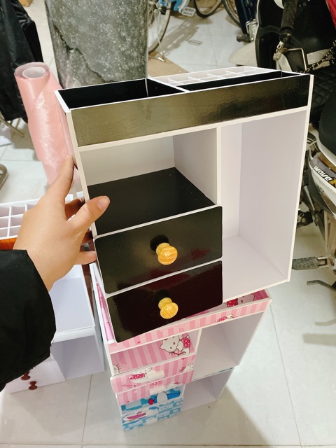 Tủ mini đựng mỹ phẩm đa năng đủ màu