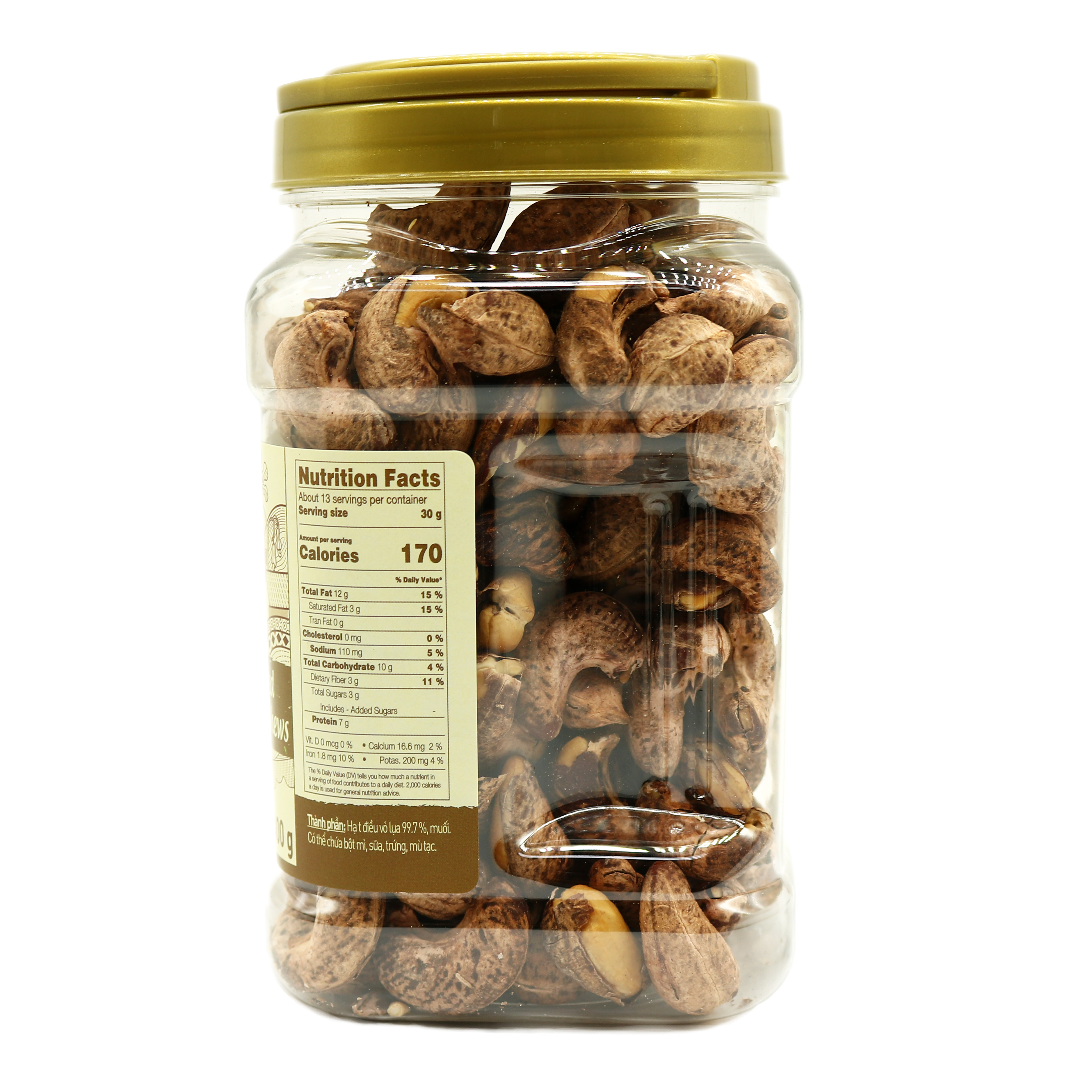 Hạt Điều Vỏ Lụa LAFOOCO 400g