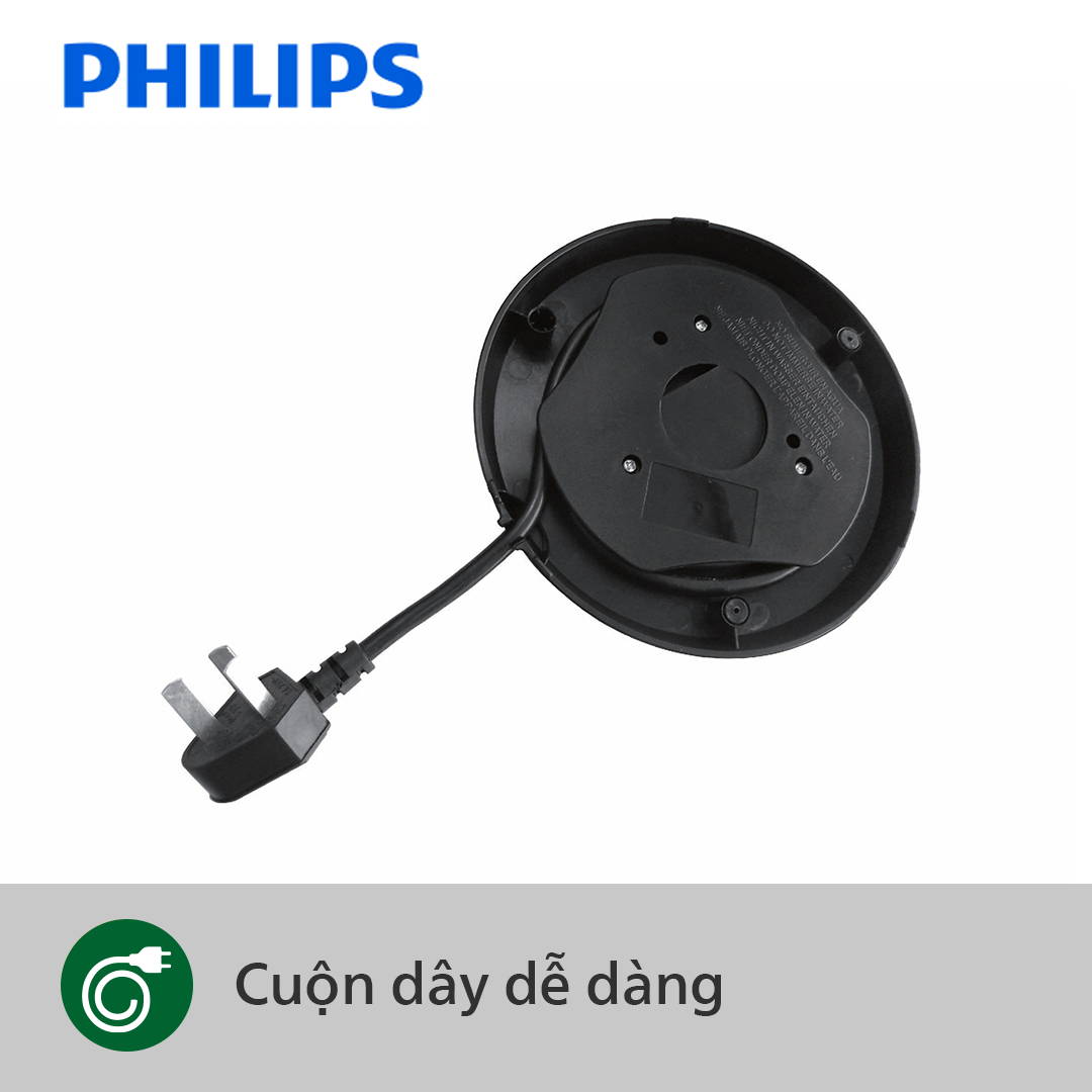 Bình Đun Siêu Tốc Philips HD9303/03 1.2L-Hàng Phân Phối Chính Hãng