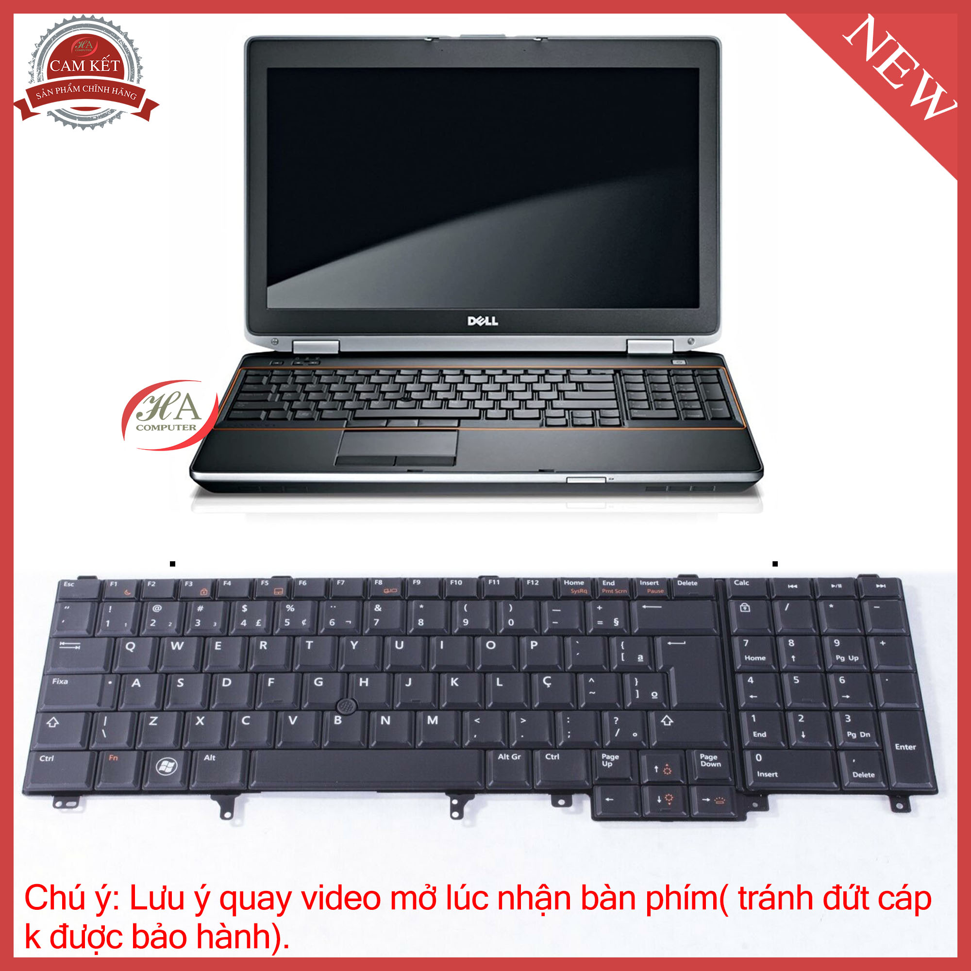 Keyboard Dell Latitude E6520
