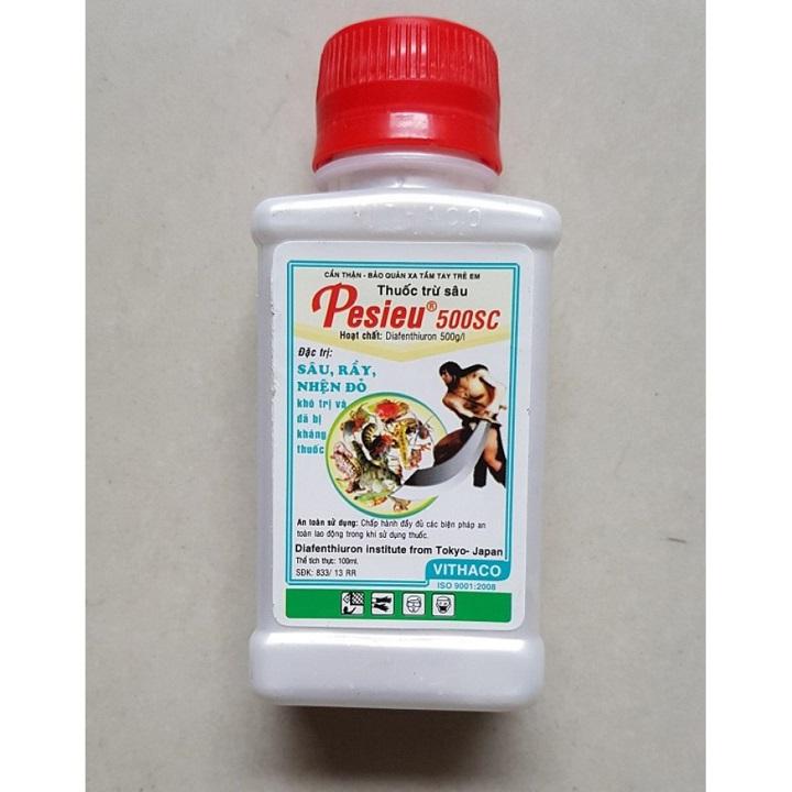 [HCM]PESIEU chuyên trừ sâu rầy nhện đỏ - Chai 100 ml