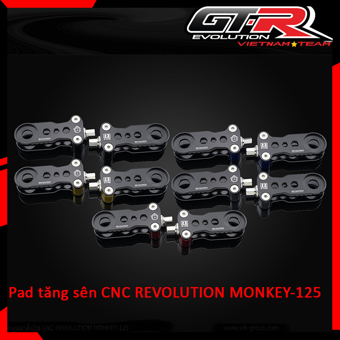 [Chính hãng] Pad tăng sên CNC REVOLUTION MONKEY125