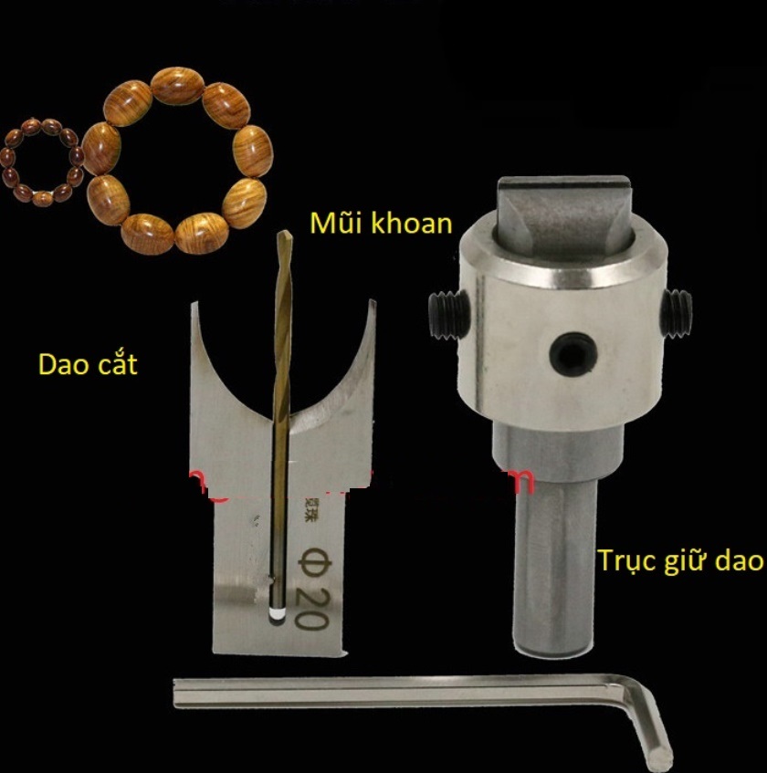 Mũi khoan hạt chuỗi hình oval (Dao cắt hạt chuỗi hình oval)