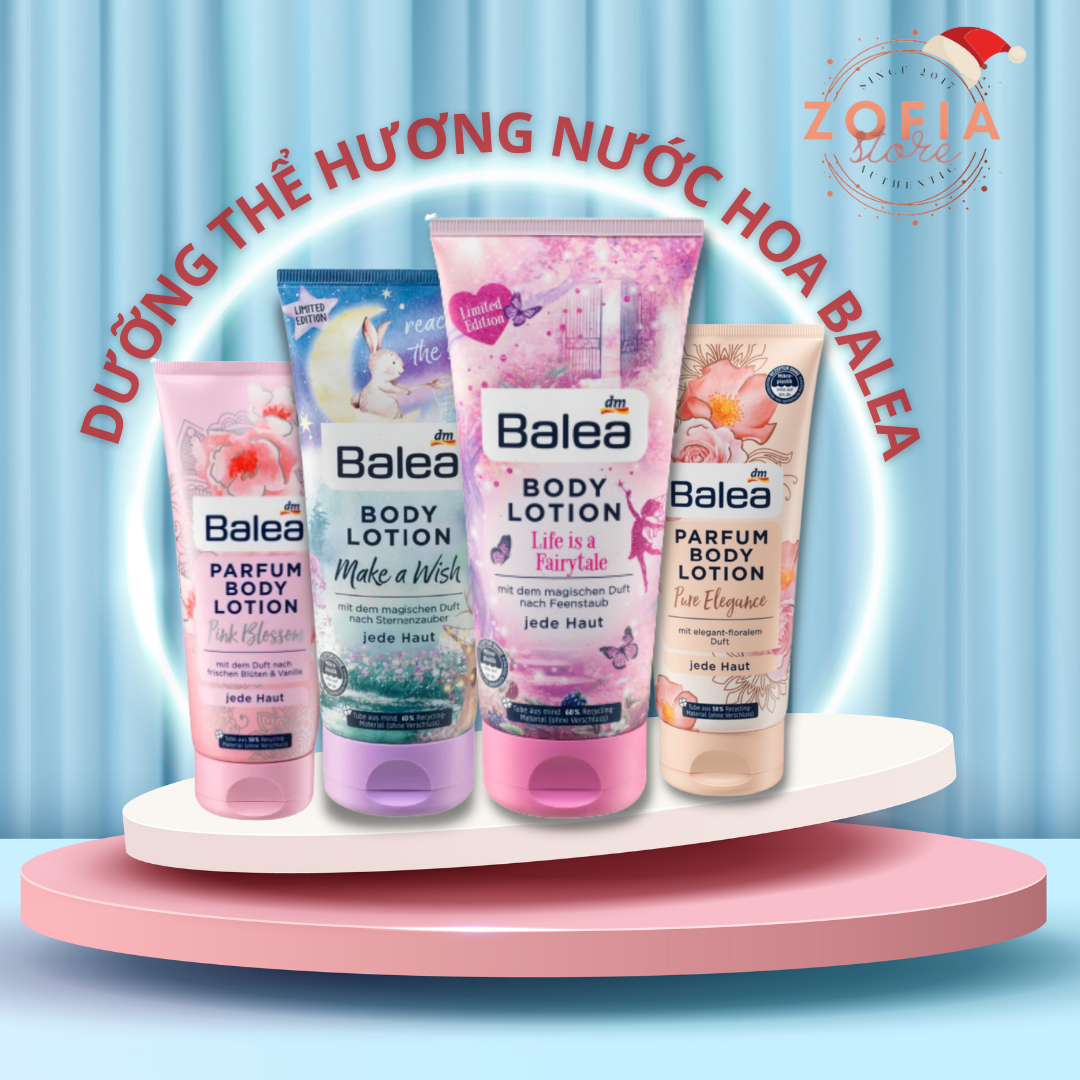 Dưỡng thể hương nước hoa Balea parfum ĐỨC