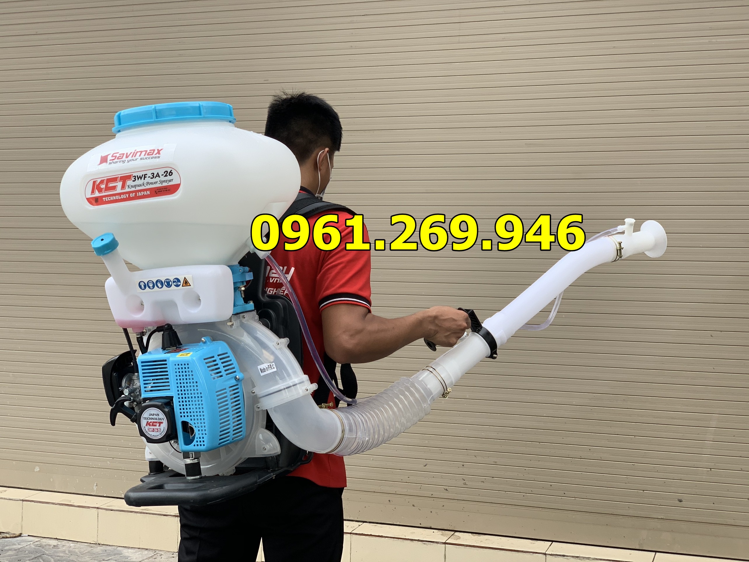 Máy phun thuốc trừ sâu xạ lúa kct 3wf-3a-26