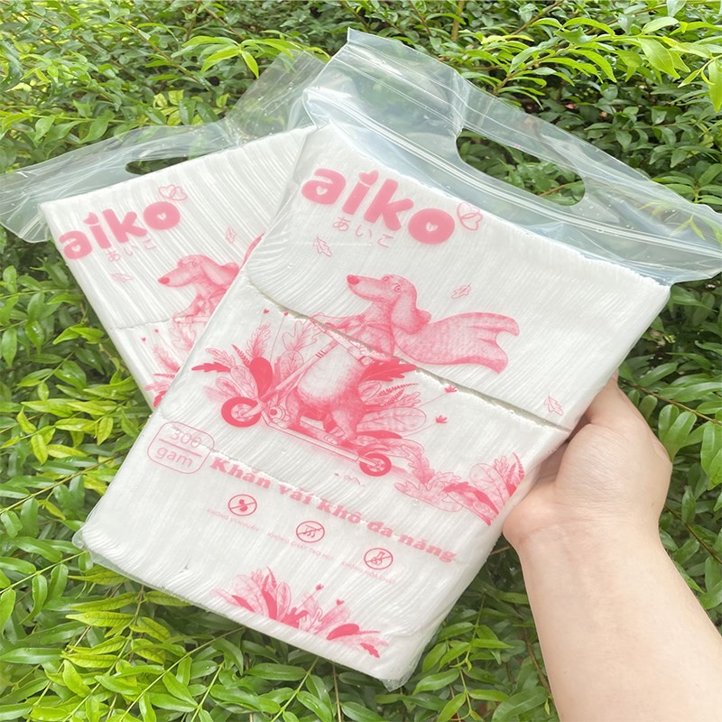 Khăn vải khô đa năng Aiko 270 tờ