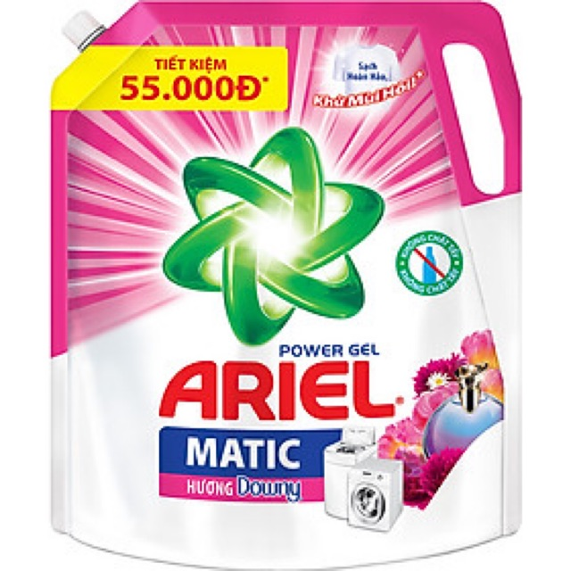 Nước giặt Ariel túi 2.1kg - 2.3kg
