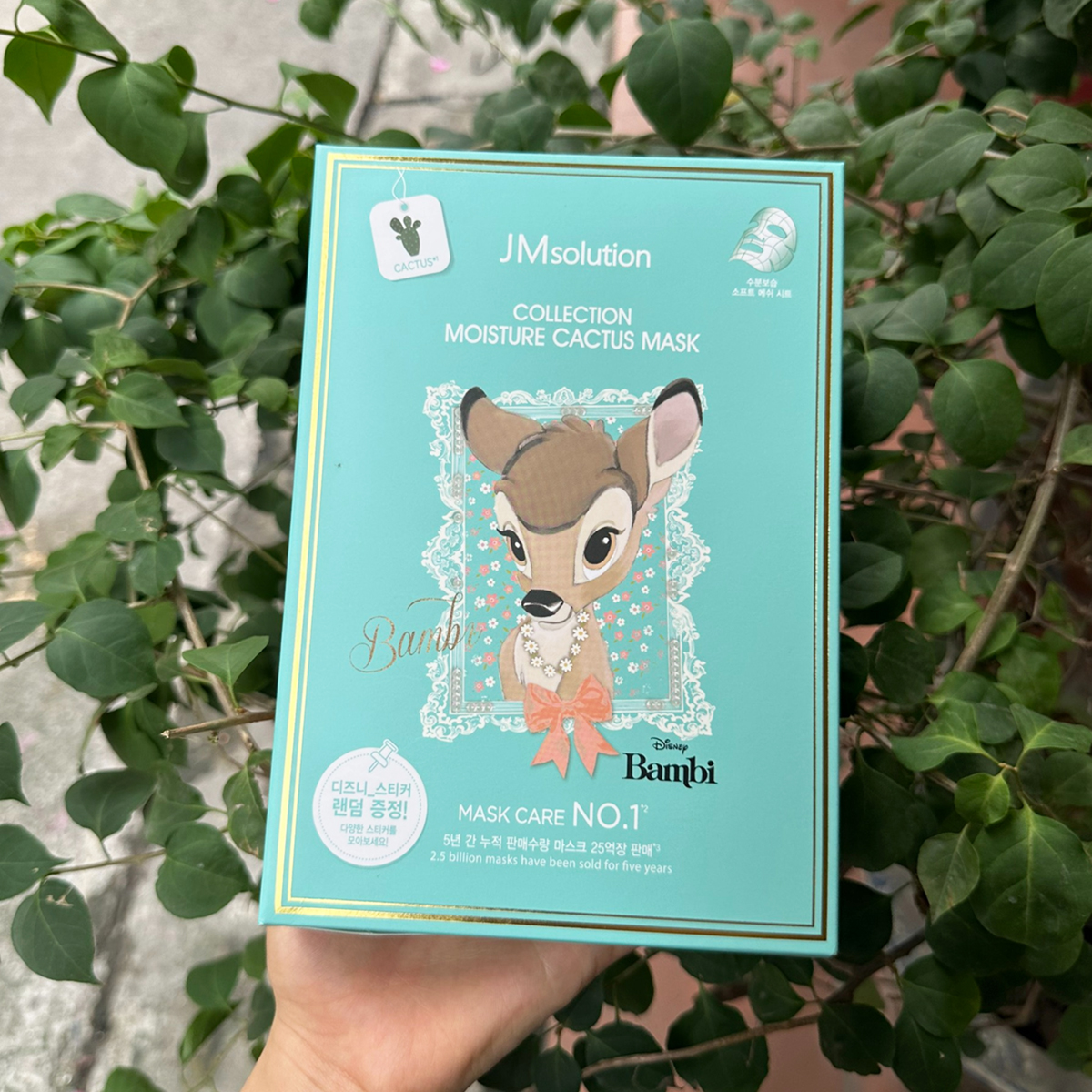 Mặt Nạ JM Solution Collection Moisture Cactus Mask [MIẾNG LẺ] Giúp Dưỡng Ẩm 30ml