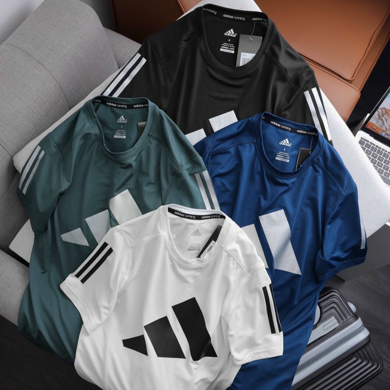 Áo thể thao adidas [FREESHIP] lỗ kim thoáng mát