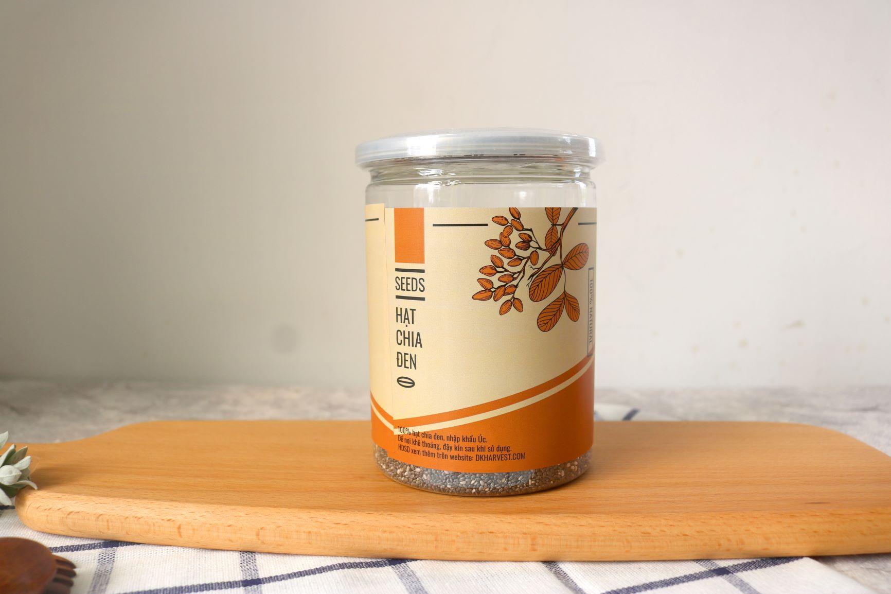 Hạt Chia Đen DK Harvest (Nhập Khẩu USA) - 300g