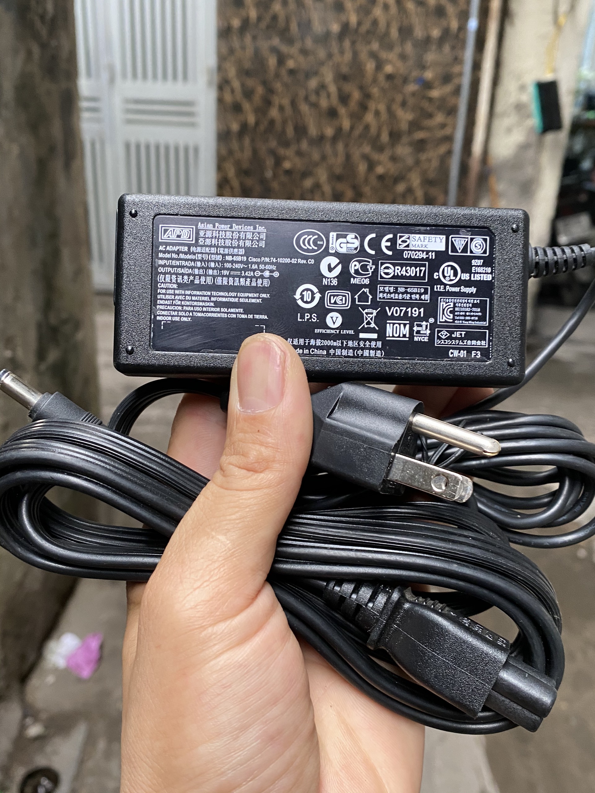 Adapter nguồn máy tính mini Intel DC 19v bảo hành 12 tháng