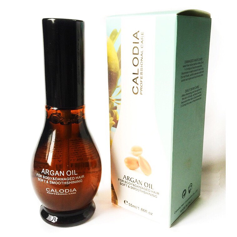 [HCM]TINH DẦU CALODIA ARGAN OIL BÓNG TÓC 55ML