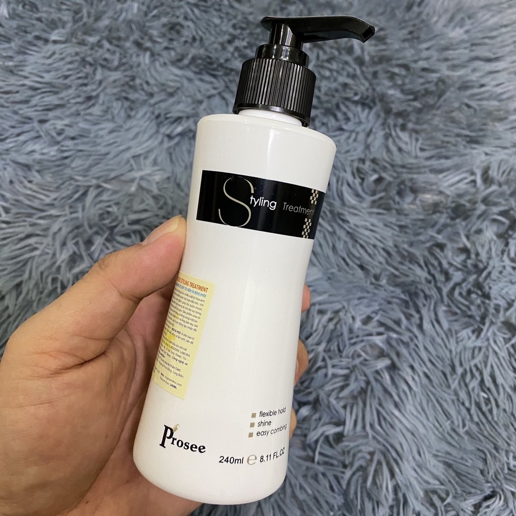 Gel mềm tạo kiểu tóc xoăn Prosee Curl Designer 240ml