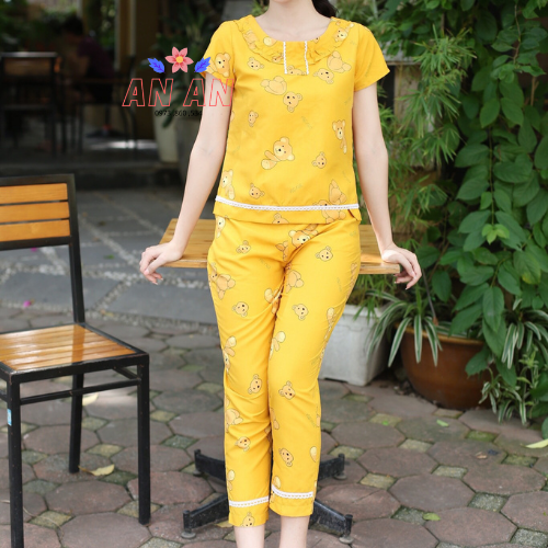 Quần áo mặc nhà, Đồ bộ mặc nhà chất Lụa thái mới
