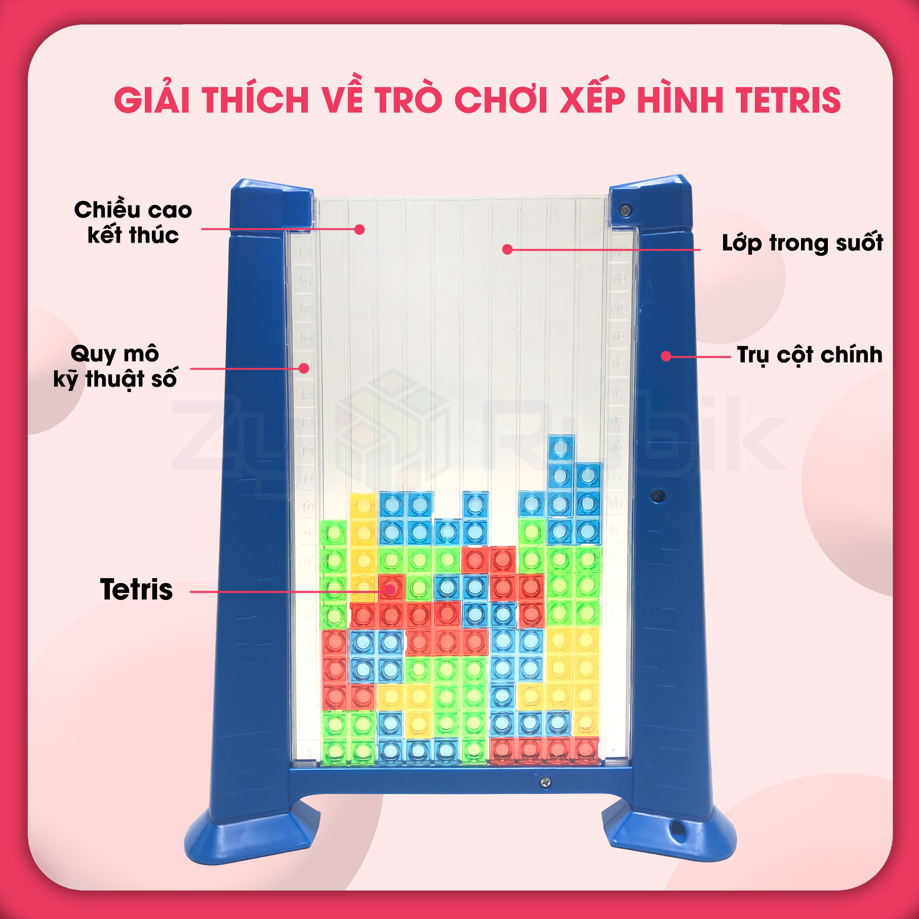 Tetris Funny Creative bricks puzzle toy brain teaser development toys-zyo Rubik