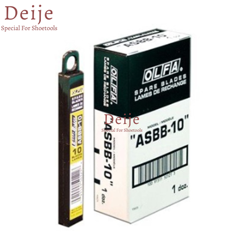 Lưỡi dao Nhật OLFA ASBB-10, lưỡi dao đen 9mm