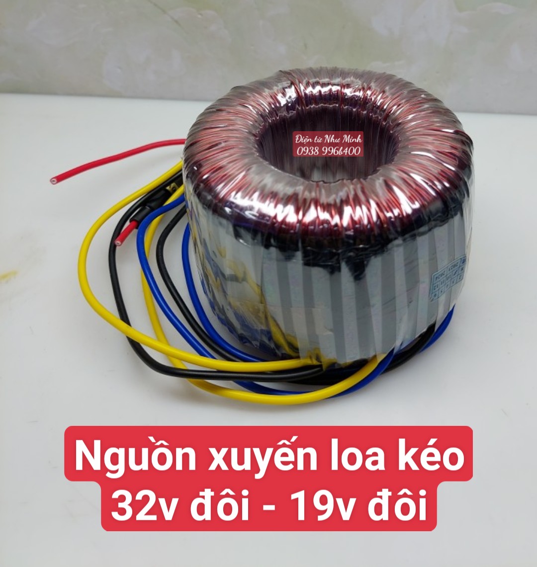 Nguồn tranpho loa kép -+ 32v-34v-36v-39v /-+14v-16v-18v- 19v