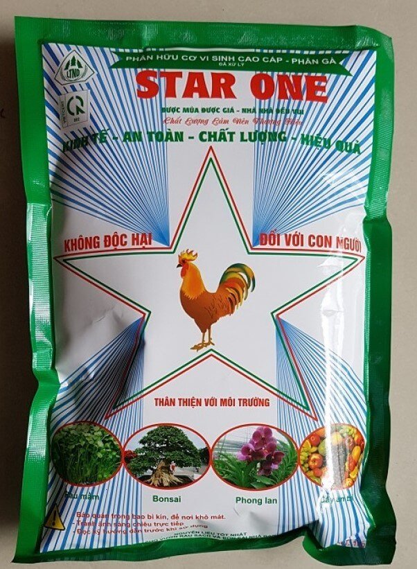 Phân Gà Vi Sinh Đã Qua Xử Lý - Gói 1Kg