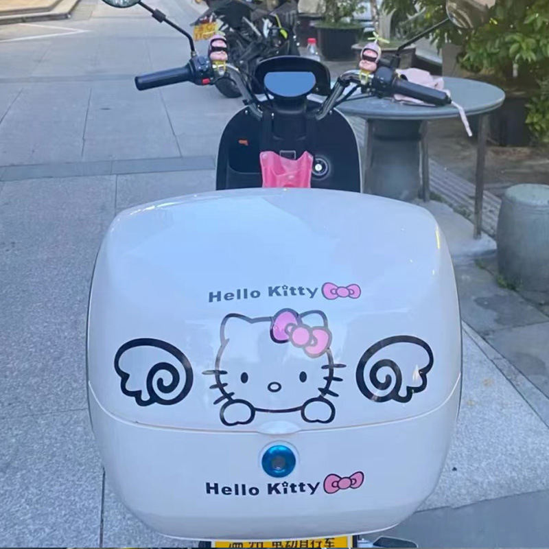 🌸DECAL DÁN XE, ĐỒ DÙNG HELLO KITTY
