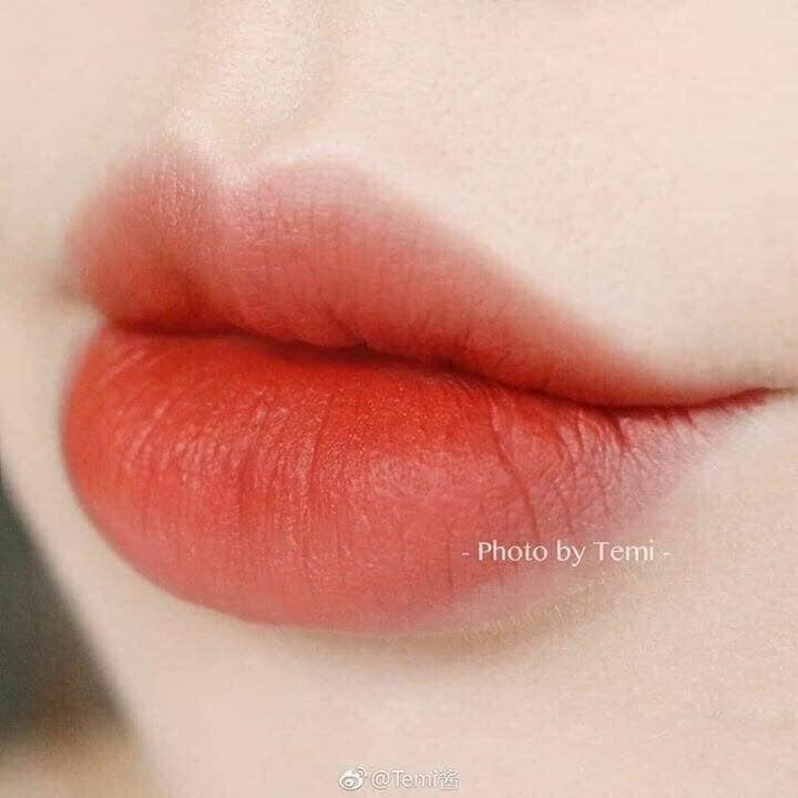 Son Black rouge A03 đỏ cam cháy