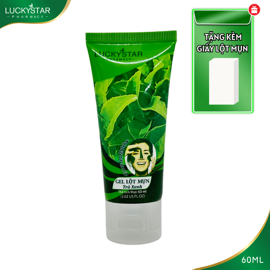 Gel Lột mụn Trà Xanh Lucky Star