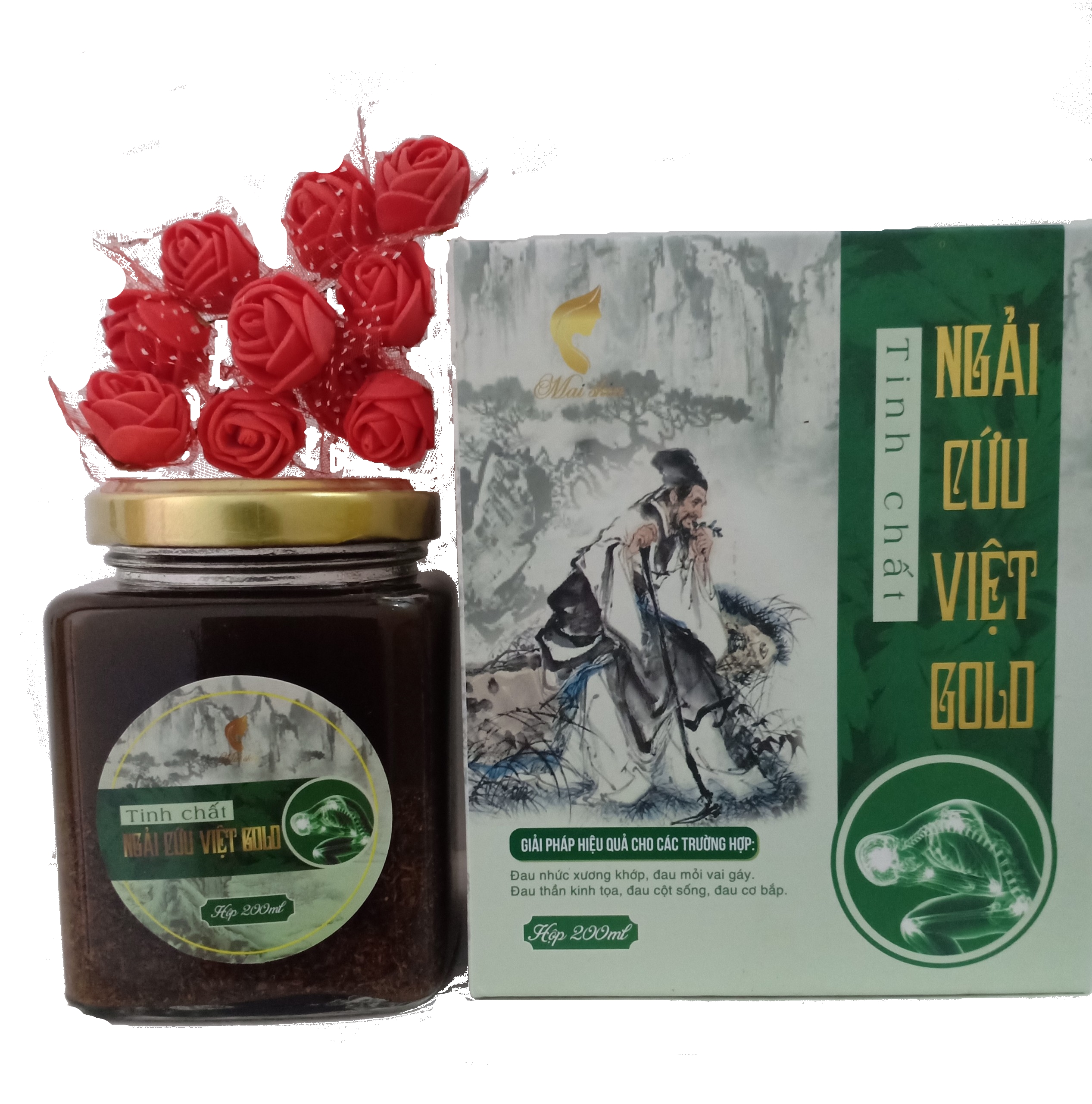 [HCM]Tinh dầu ngải cứu việt -Dầu xoa bóp cột sống cơ khớp bong gân thấp khớp đau đầu tê buốt chân tay...