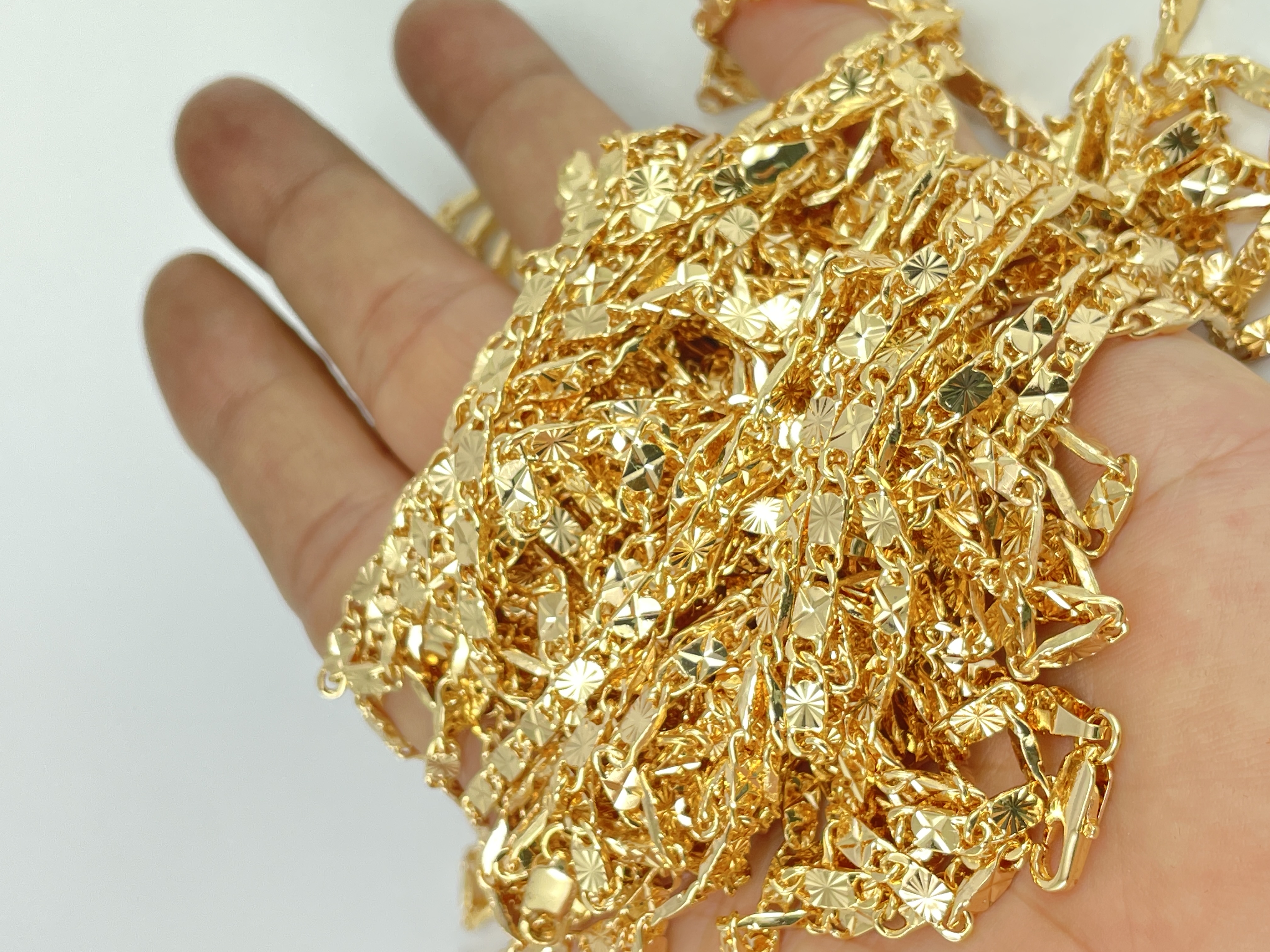 [HCM]DÂY CHUYỀN MẠ VÀNG 18K CAO CẤP - DC117L65