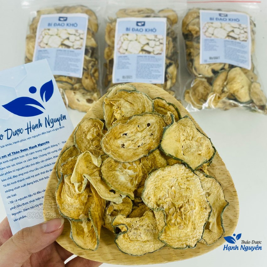 Bí đao sấy lạnh 100g, trà sâm bí đao thanh nhiệt, mát gan, giảm nóng trong, hỗ trợ giảm cân hiệu quả