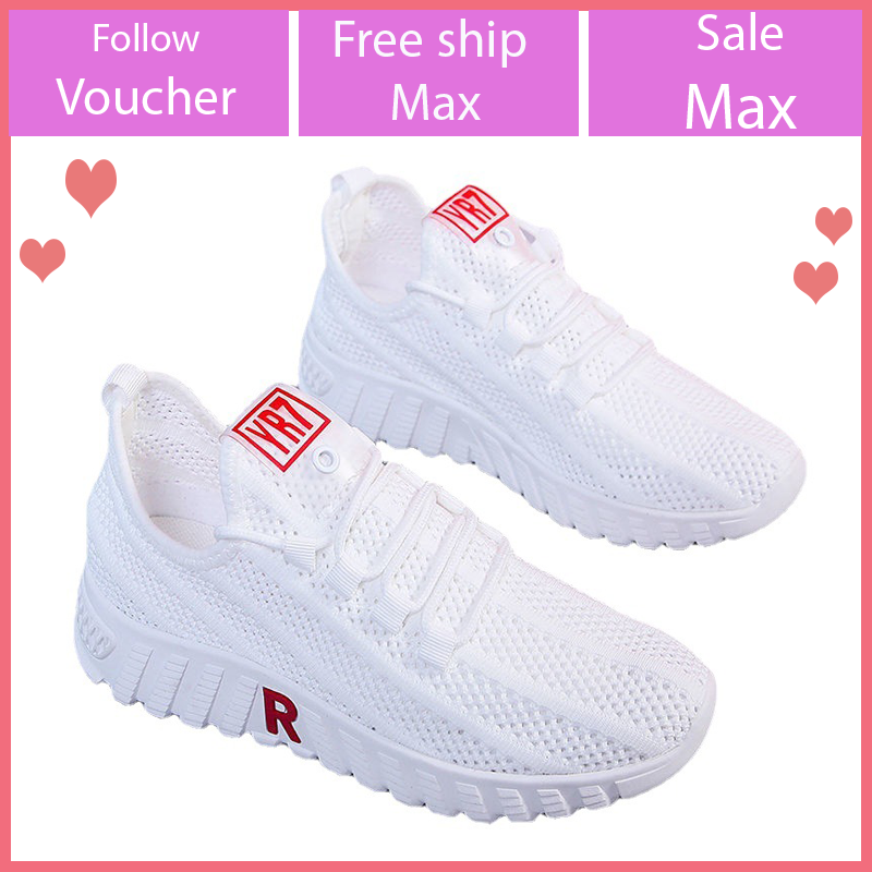 Giày sneaker thể thao nữ buộc dây siêu nhẹ V254