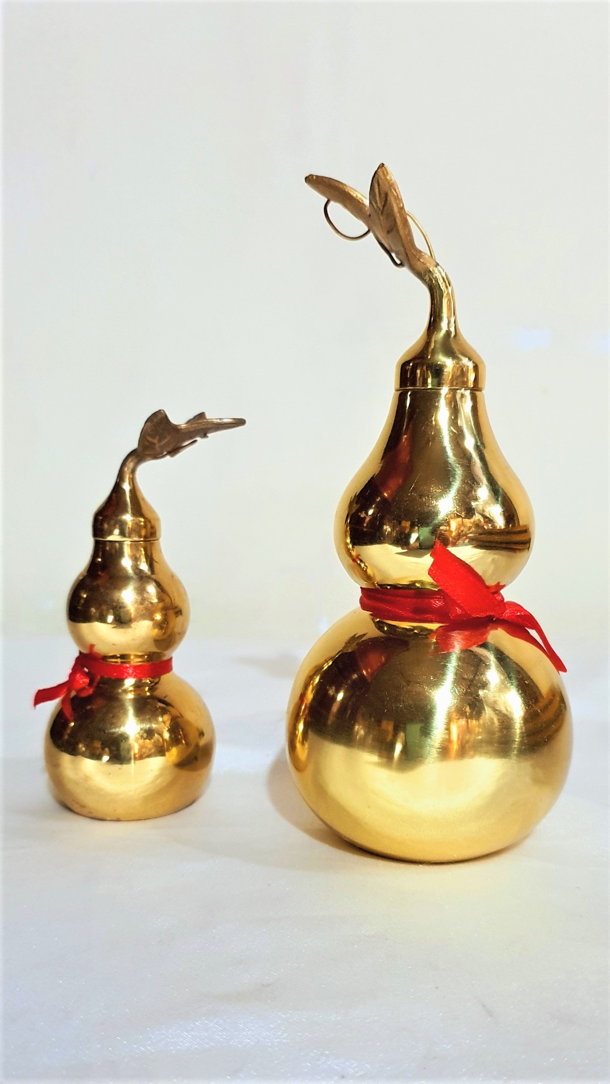 Hồ Lô Phong Thủy Bằng Đồng cao 17cm