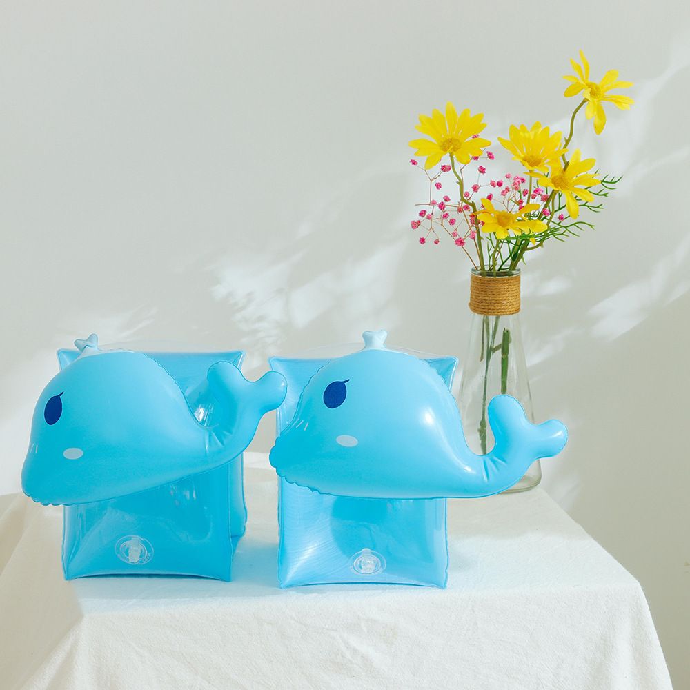 LP9U Pool Party Toys Swim Training Child inflatable Pool Float Children Arm Swimming Ring Safety Training Float Ring Swim Pool Floating Inflatable Baby Floats Hand Safety Float Swimming Arm Ring