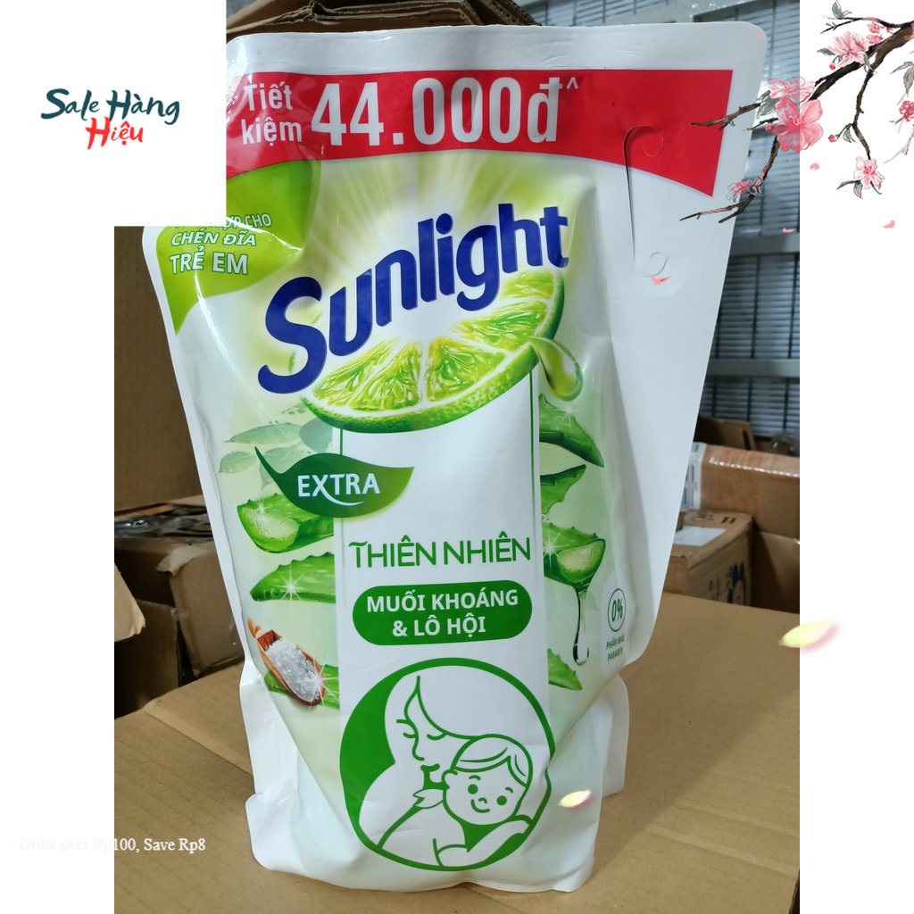 Nước rửa chén Sunlight Chanh 3.5kg/ túi