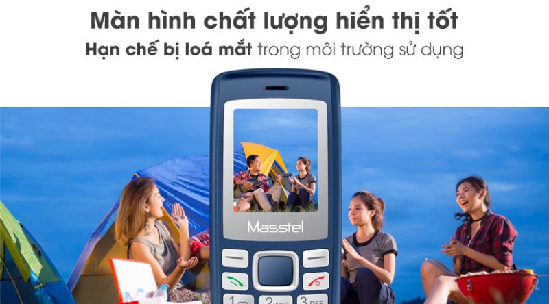 Điện thoại Masstel IZI 120 - Chính hãng (bảo hành 12 tháng)