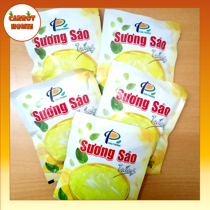 Combo 05 Gói Bột Sương Sáo Trắng 50g (có hạt é)
