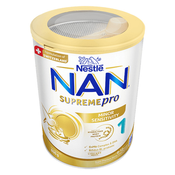 Sữa bột Nan Supreme 1 5HMO 800g Mới