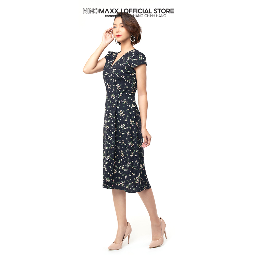 N&M Đầm thời trang Nữ hoạ tiết hoa 2103012