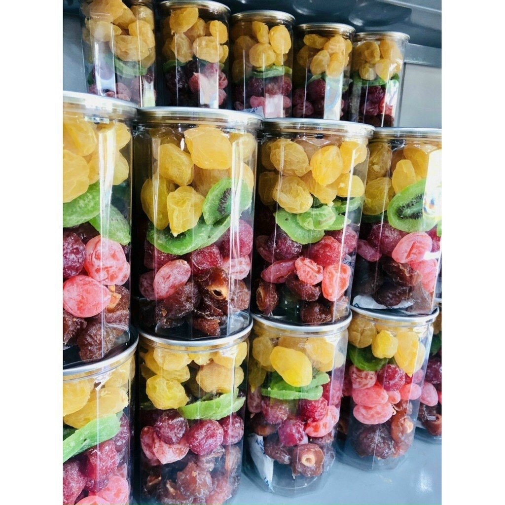 Mứt Ngũ Quả Sấy Dẻo Cực Ngon 500G