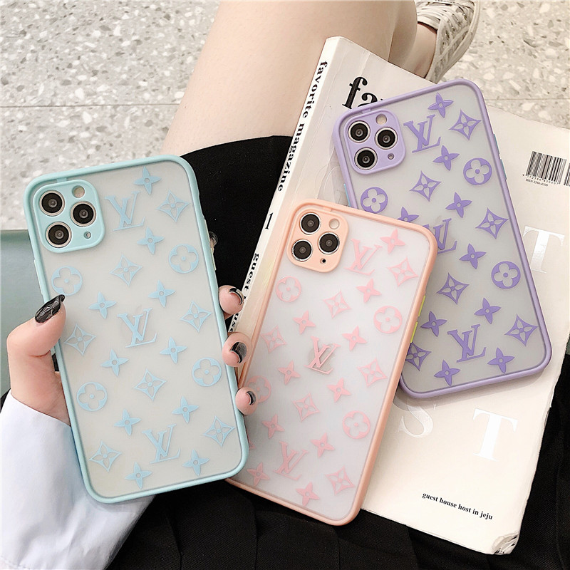 Ốp Lưng Nhám Chống Sock Va Đập Bảo Vệ Camera LV