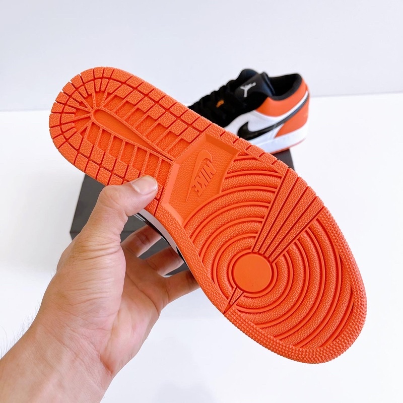 Giày sneaker cổ thấp | J0rdan 1 Low Cam đen