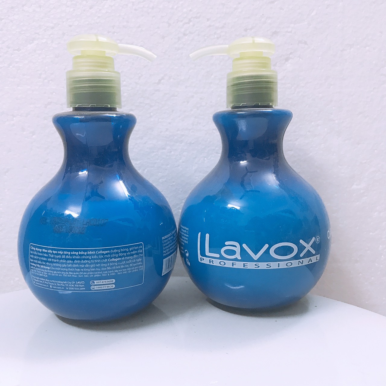 Gel dưỡng tóc xoăn lavox