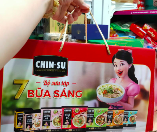 COMBO 3 GÓI ĂN SÁNG CHINSU TIỆN LỢI