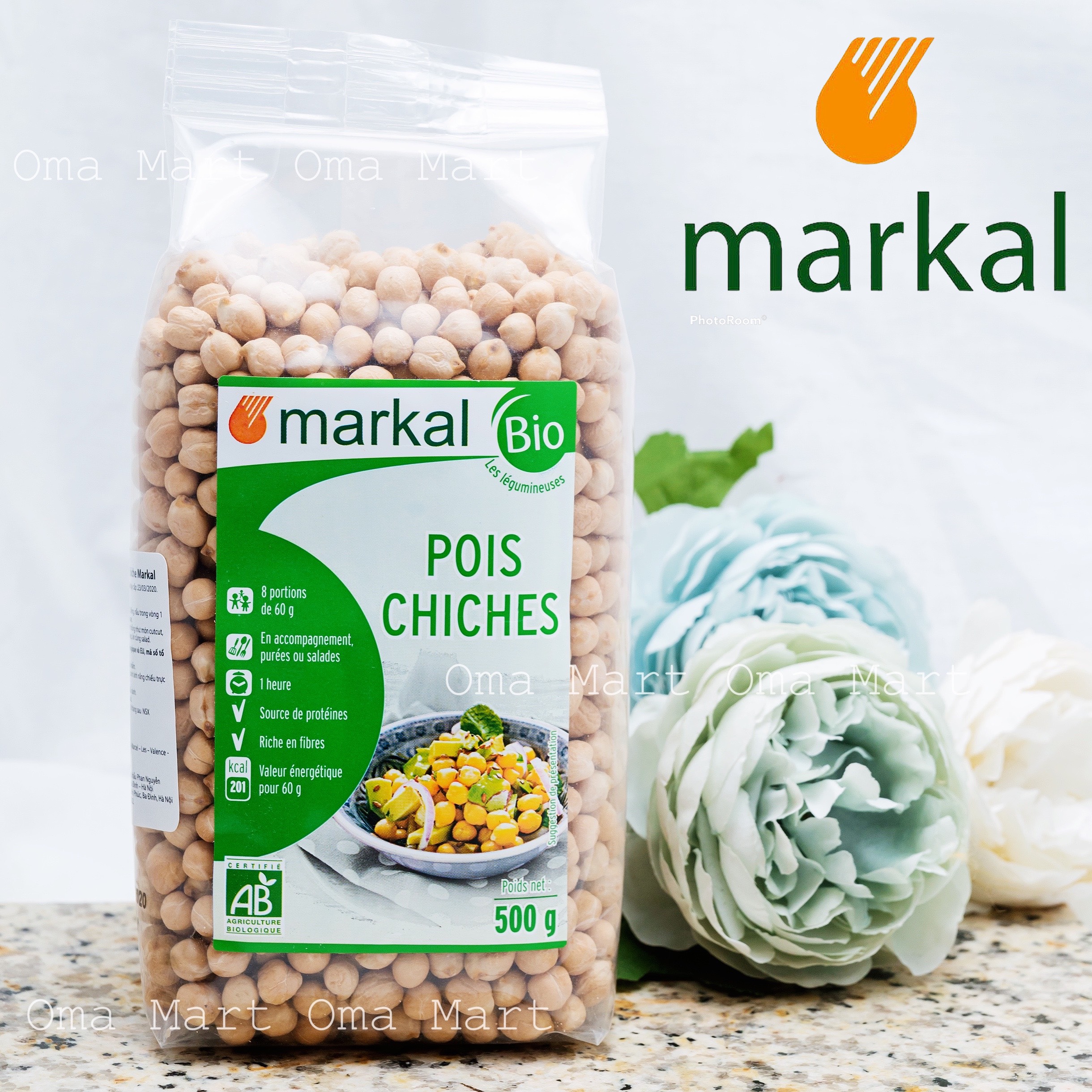 Bean chicken organic MARKAL 500g