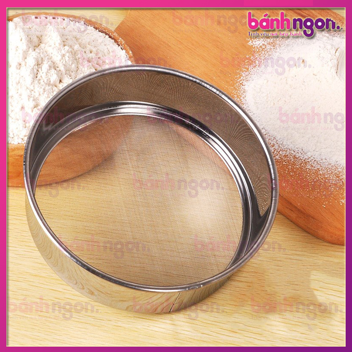 Rây Bột/Dụng Cụ Lọc Bột Cầm Tay bằng Inox 15cm