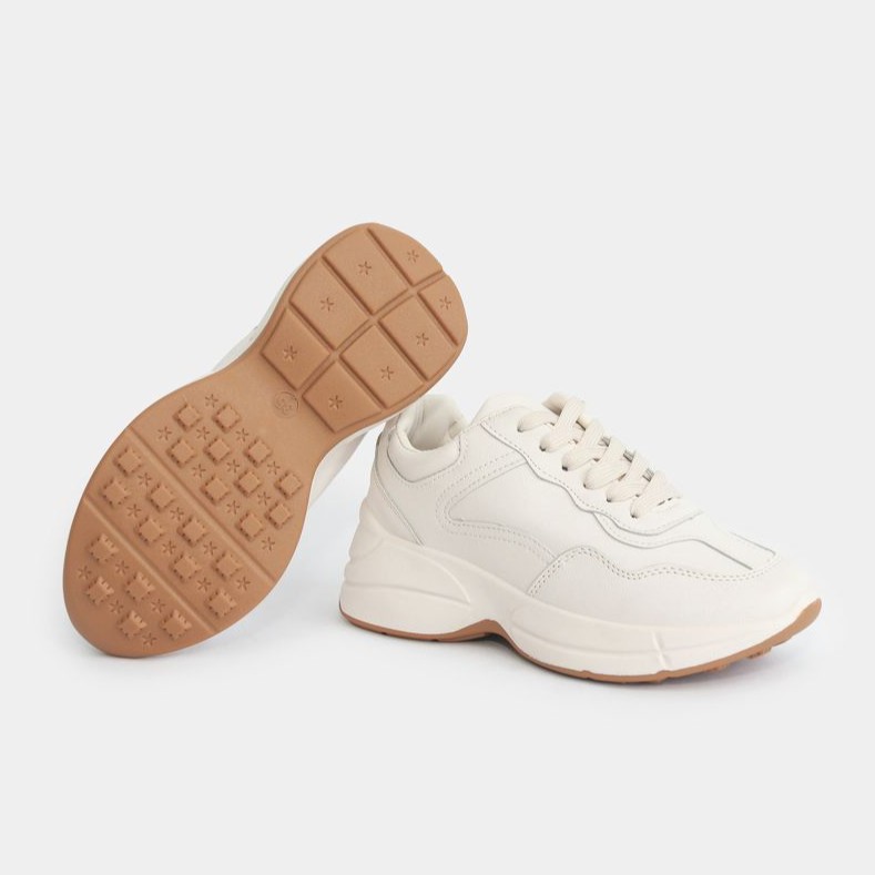 Giày Thể Thao Nữ Sneaker Da Mịn HAPAS - GSK21