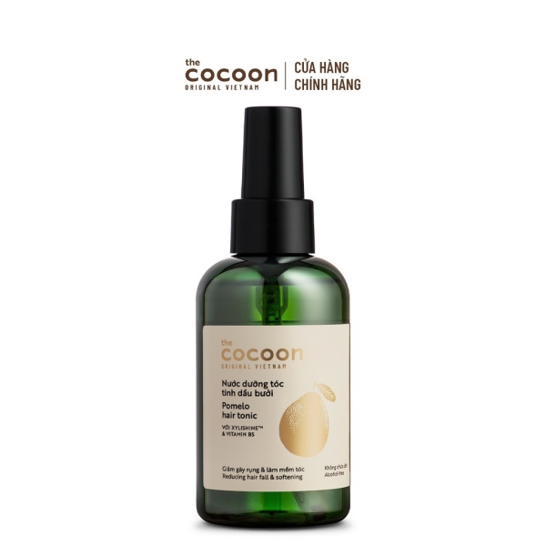 Nước dưỡng tóc tinh dầu bưởi Cocoon giúp giảm gãy rụng   làm mềm tóc 140ml