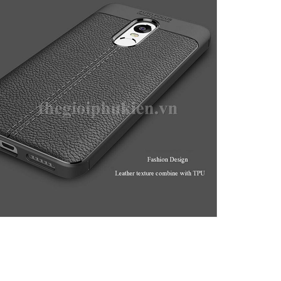 Ốp lưng điện thoại Xiaomi Redmi 5 Plus dẻo đen thời trang AutoFocus