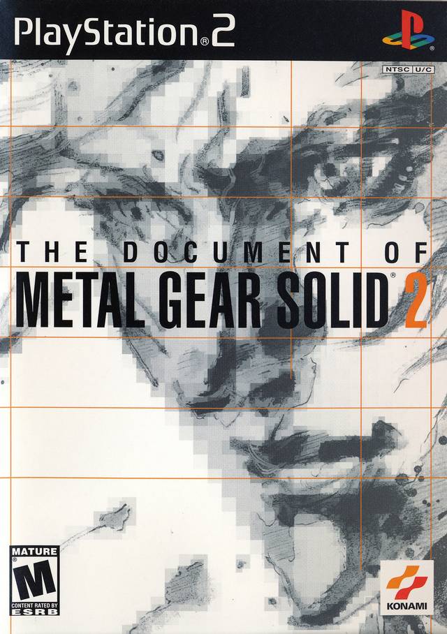 [HCM]game ps2 the document of metal gear solid 2