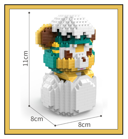 Đồ chơi lắp ráp lego mô hình nhân vật 3D dễ thương
