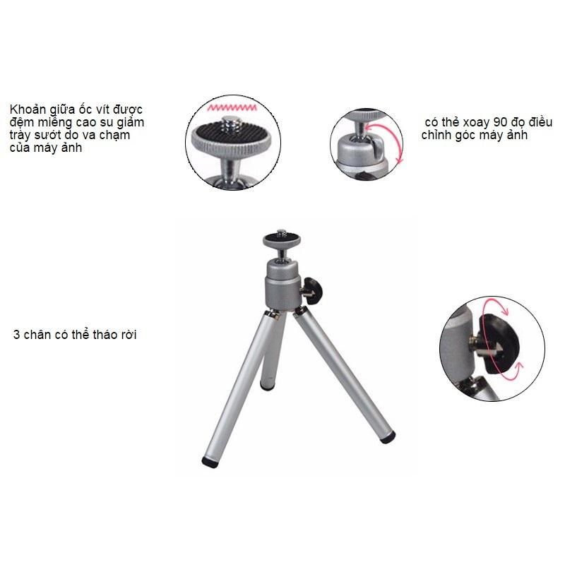 Gậy 3 chân chụp hình tự sướng (Tripod mini) P1