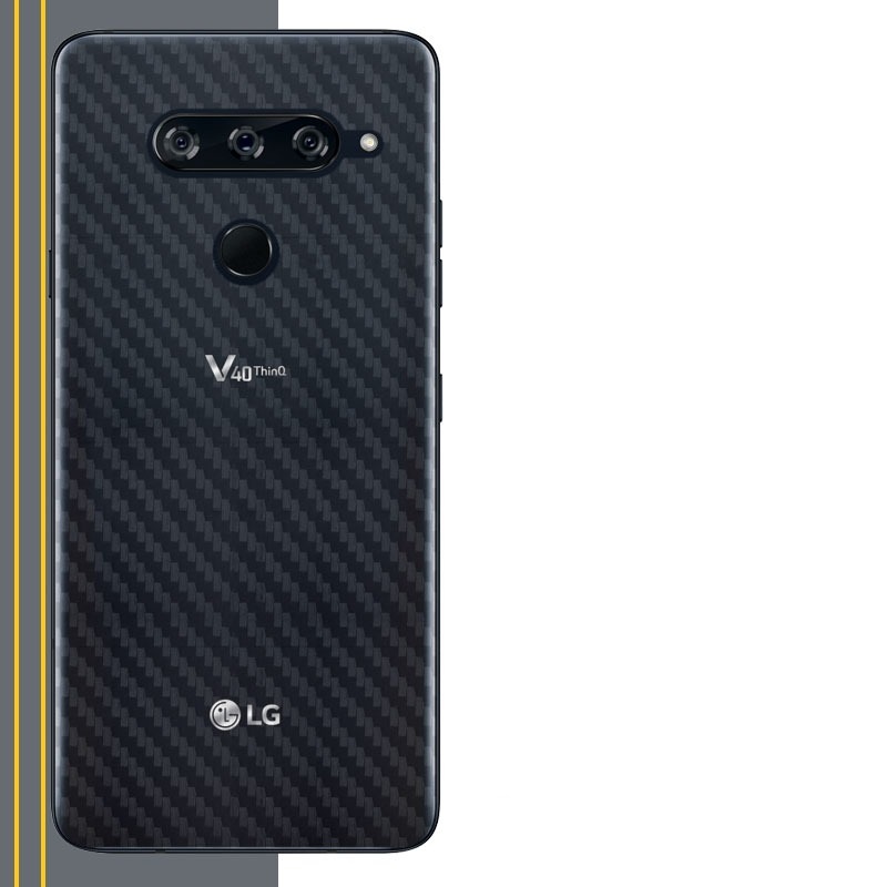 LG V40 Miếng Dán Carbon Mặt Lưng